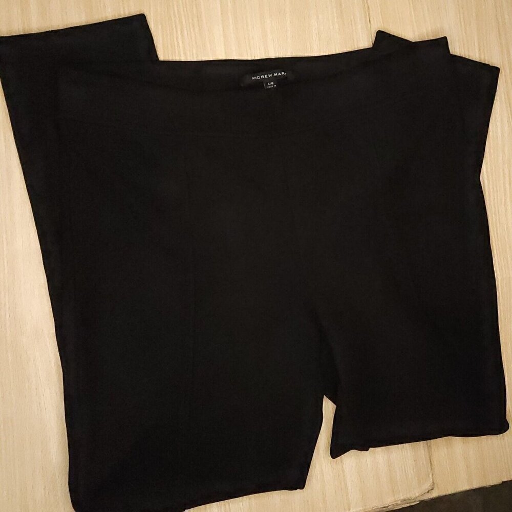 Andrew Marc Suede Feel Heavyweight Leggings Large